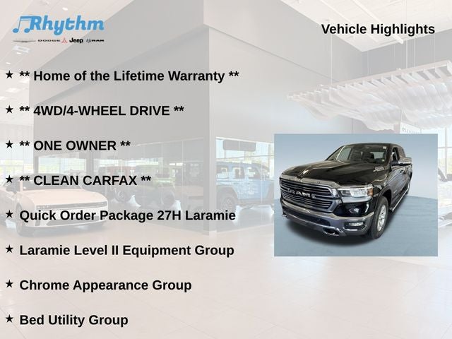 2022 RAM 1500 Laramie Crew Cab 4x4 5'7' Box