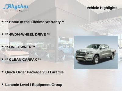 2022 RAM 1500 Laramie Crew Cab 4x4 5'7' Box