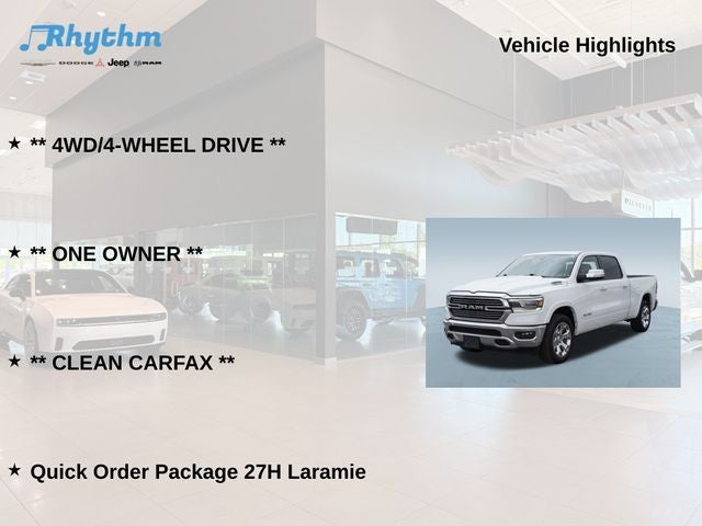 2022 RAM 1500 Laramie Crew Cab 4x4 6'4' Box