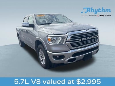2022 RAM 1500 Laramie Crew Cab 4x4 6'4' Box
