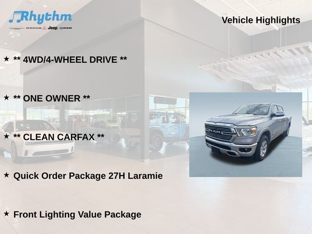 2022 RAM 1500 Laramie Crew Cab 4x4 6'4' Box