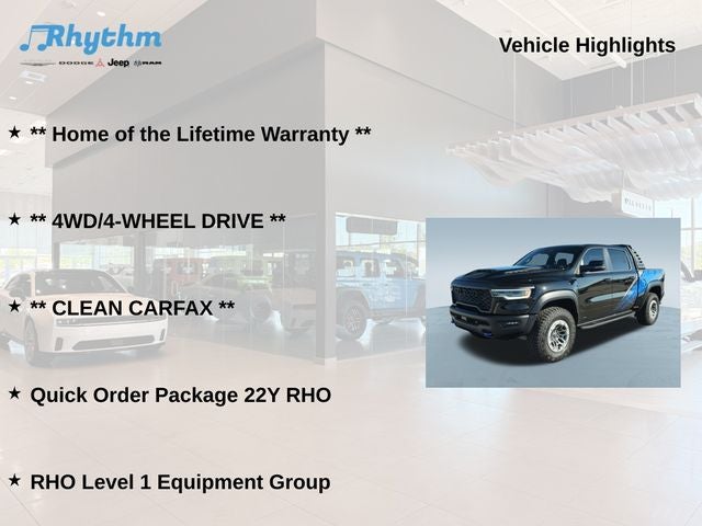 2025 RAM 1500 RHO Crew Cab 4x4 5'7' Box