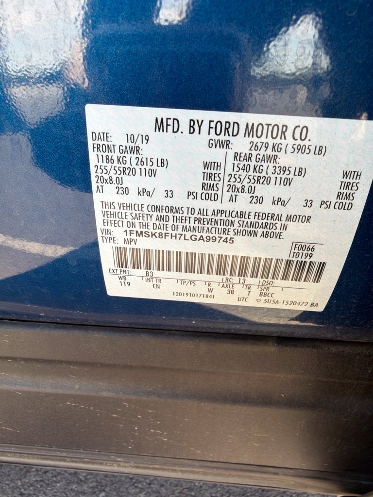 2020 Ford Explorer Limited