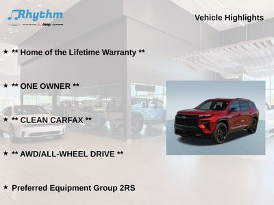 2025 Chevrolet Traverse AWD RS