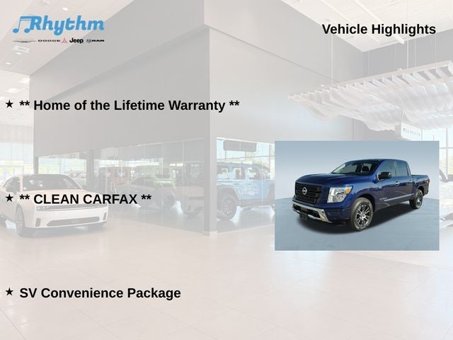 2021 Nissan TITAN Crew Cab SV 4x2