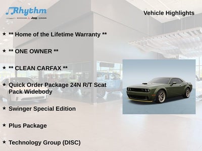 2023 Dodge Challenger R/T Scat Pack Widebody