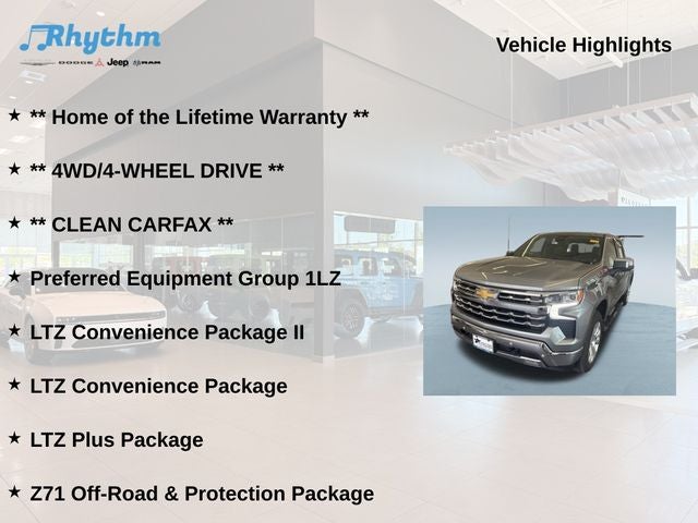 2023 Chevrolet Silverado 1500 4WD Crew Cab Short Bed LTZ