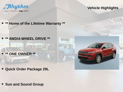 2023 Jeep Compass Latitude Lux FWD