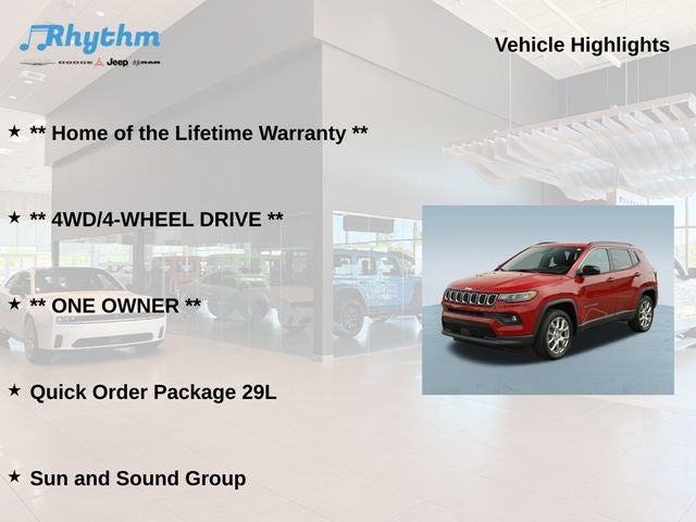 2023 Jeep Compass Latitude Lux FWD