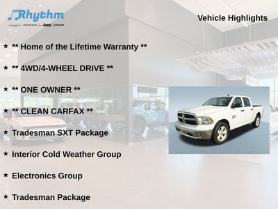 2023 RAM 1500 Classic Tradesman Crew Cab 4x4 5'7' Box