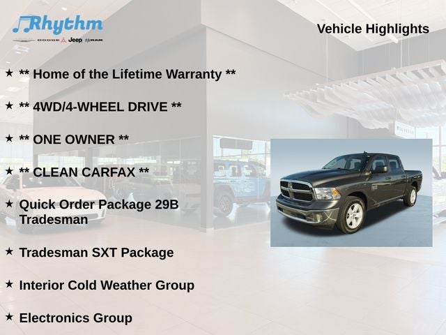 2023 RAM 1500 Classic Tradesman Crew Cab 4x4 5'7' Box