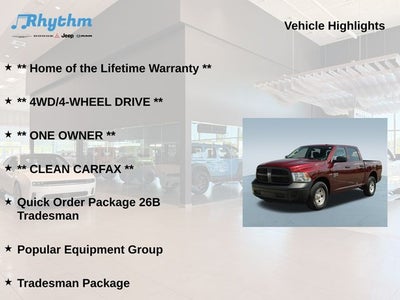 2023 RAM 1500 Classic Tradesman Crew Cab 4x4 5'7' Box