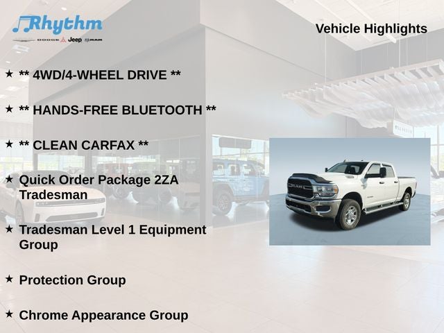 2019 RAM 2500 Tradesman Crew Cab 4x4 6'4' Box