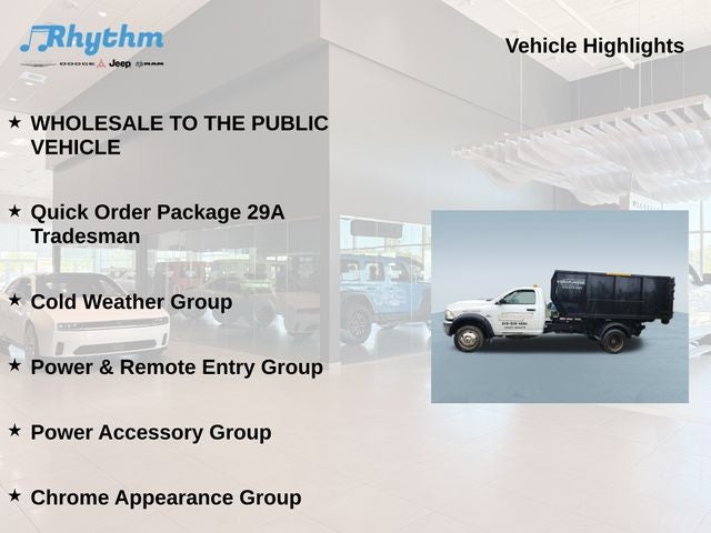 2015 RAM 5500 Chassis Tradesman/SLT