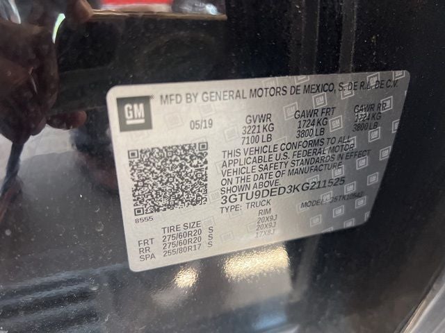 2019 GMC Sierra 1500 SLT
