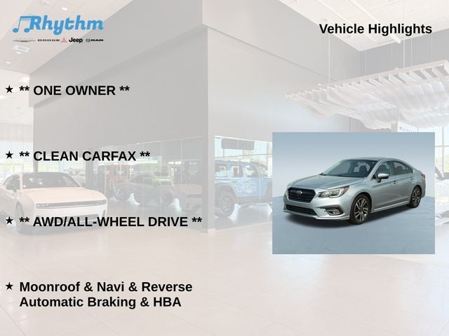 2019 Subaru Legacy 2.5i Sport