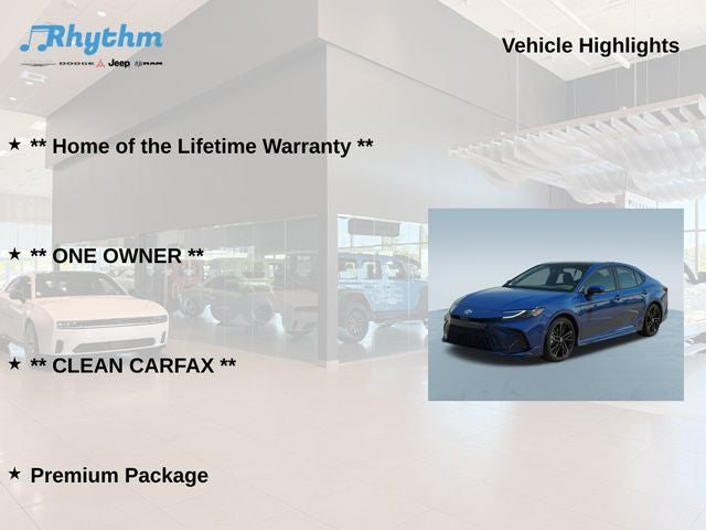 2025 Toyota Camry XSE