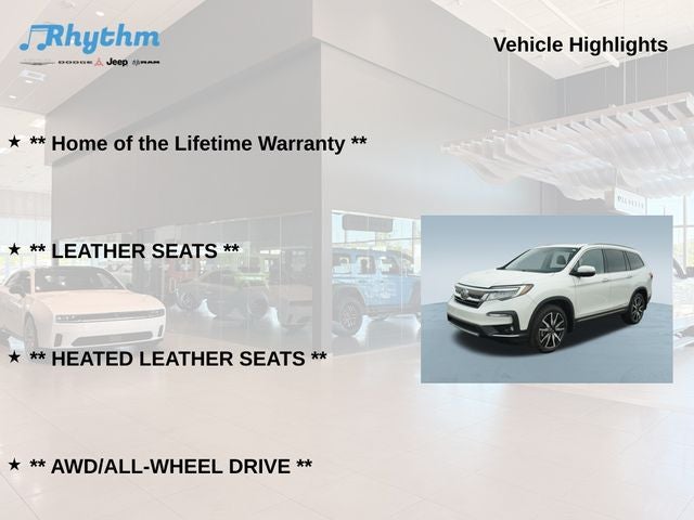 2022 Honda Pilot AWD Touring 7 Passenger