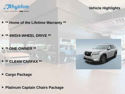 2023 Nissan Pathfinder Platinum 4WD