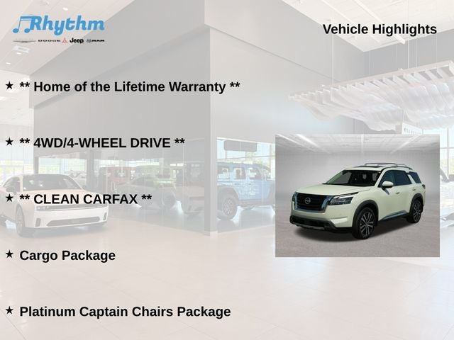 2023 Nissan Pathfinder Platinum