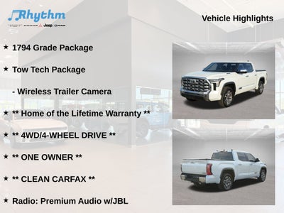 2025 Toyota Tundra Hybrid 1794 Edition