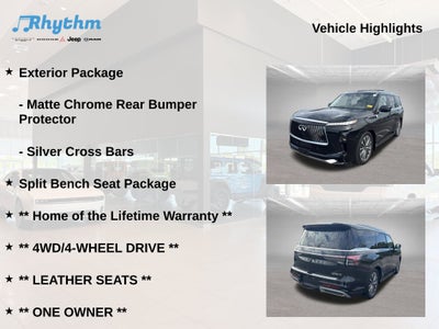 2025 INFINITI QX80 SENSORY