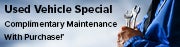 Complimentary Maintenance Special