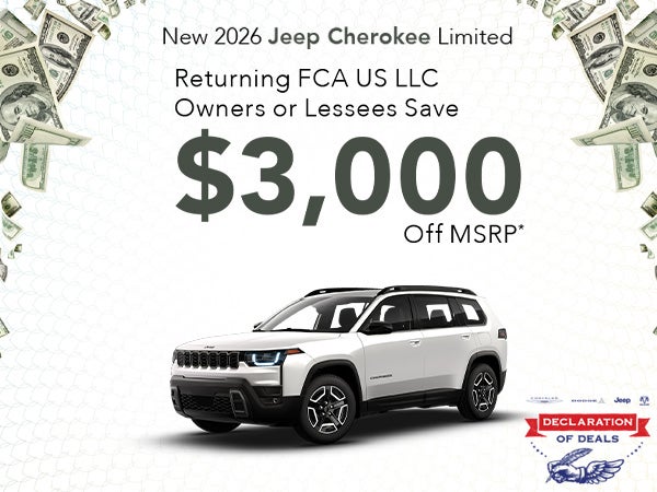 New 2026 Jeep Cherokee Limited
