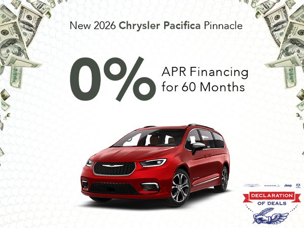 New 2026 Chrysler Pacifica Pinnacle