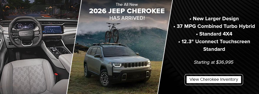The All-New 2026 Jeep Cherokee has arrived!