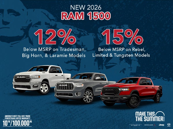 New 2026 Ram 1500