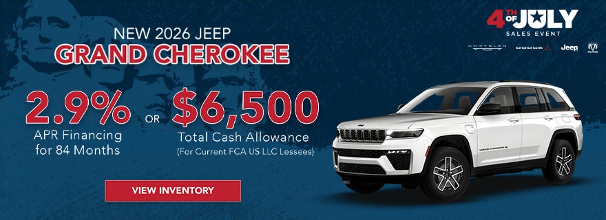 New 2026 Jeep Grand Cherokee