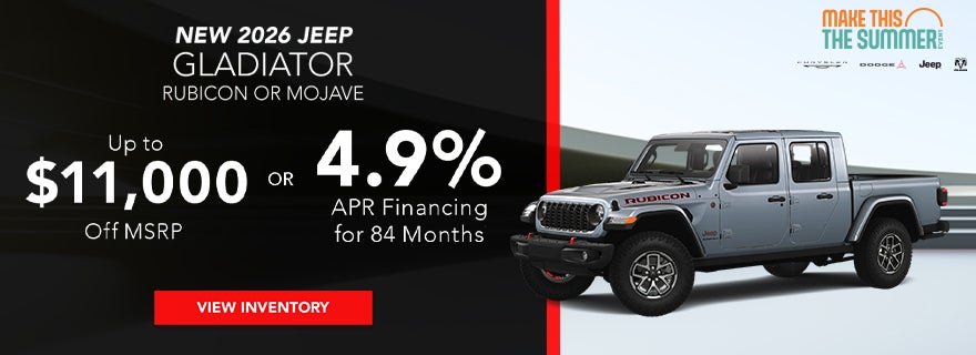 New 2026 Jeep Gladiator