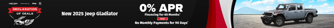 New 2025 Jeep Gladiator