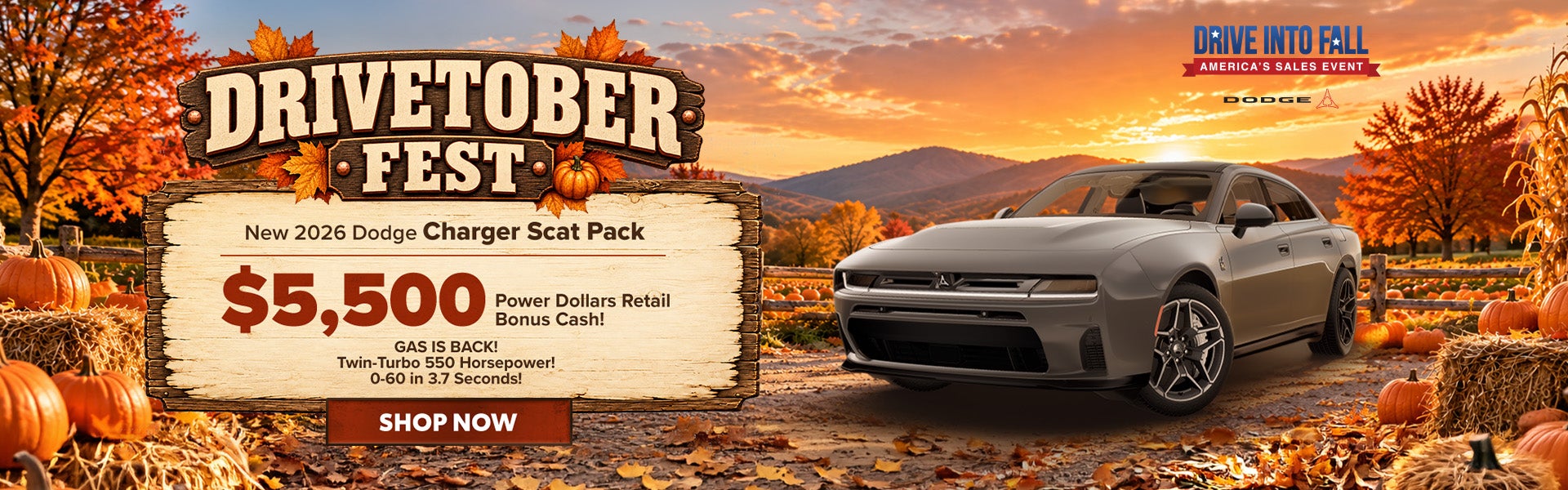 New 2026 Dodge Charger Scat Pack