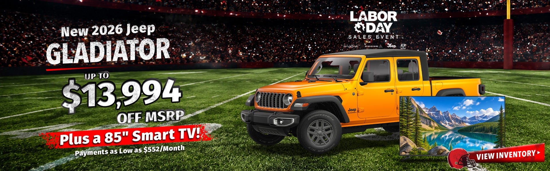 New 2026 Jeep Gladiator