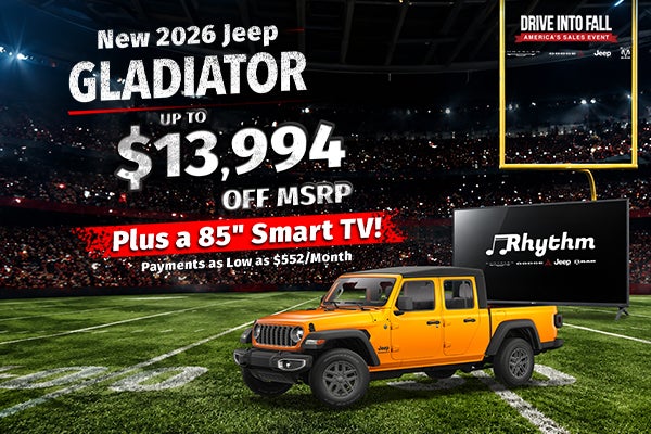 New 2026 Jeep Gladiator